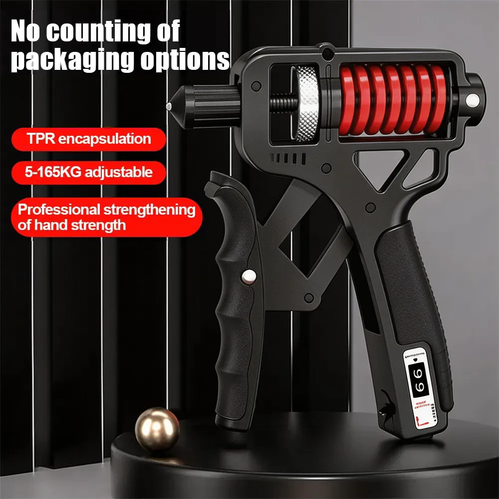 Hand grip strengthener for athletes and stress relief